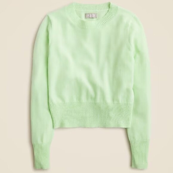 J. Crew Cashmere shrunken crewneck sweater Size S - Picture 2 of 13